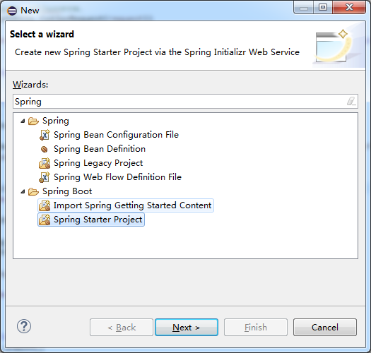 eclipse搭建springboot