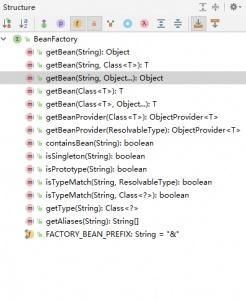 beanfactory和factorybean的区别